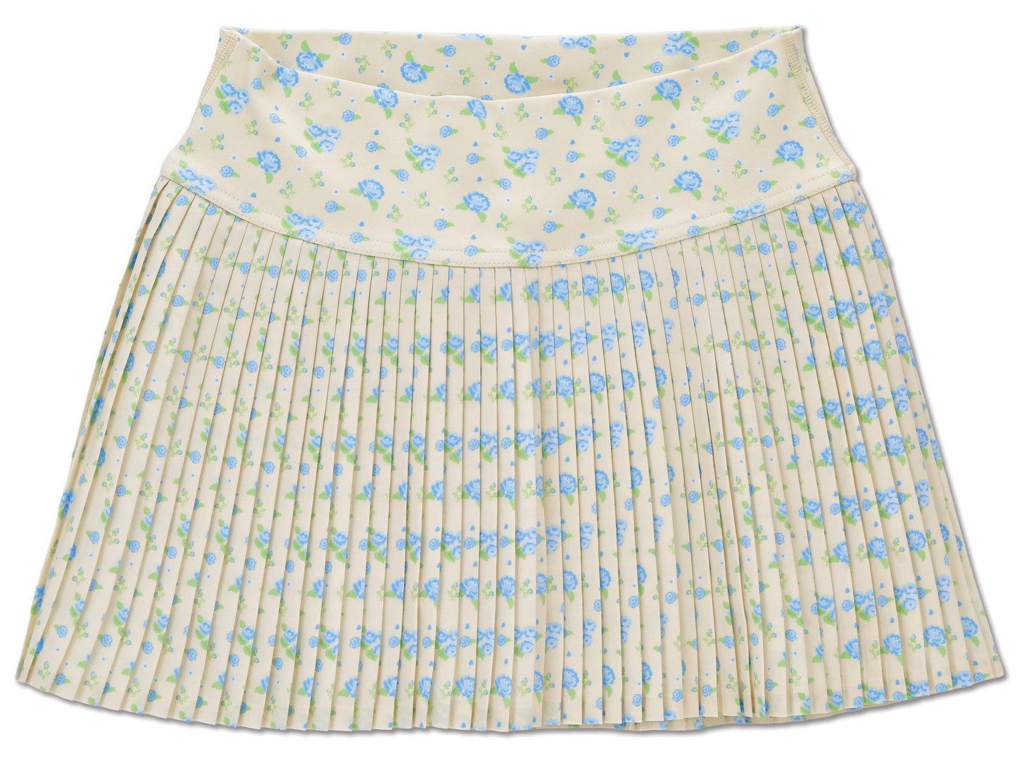 Yellow Floral Skort (Youth X-Small)