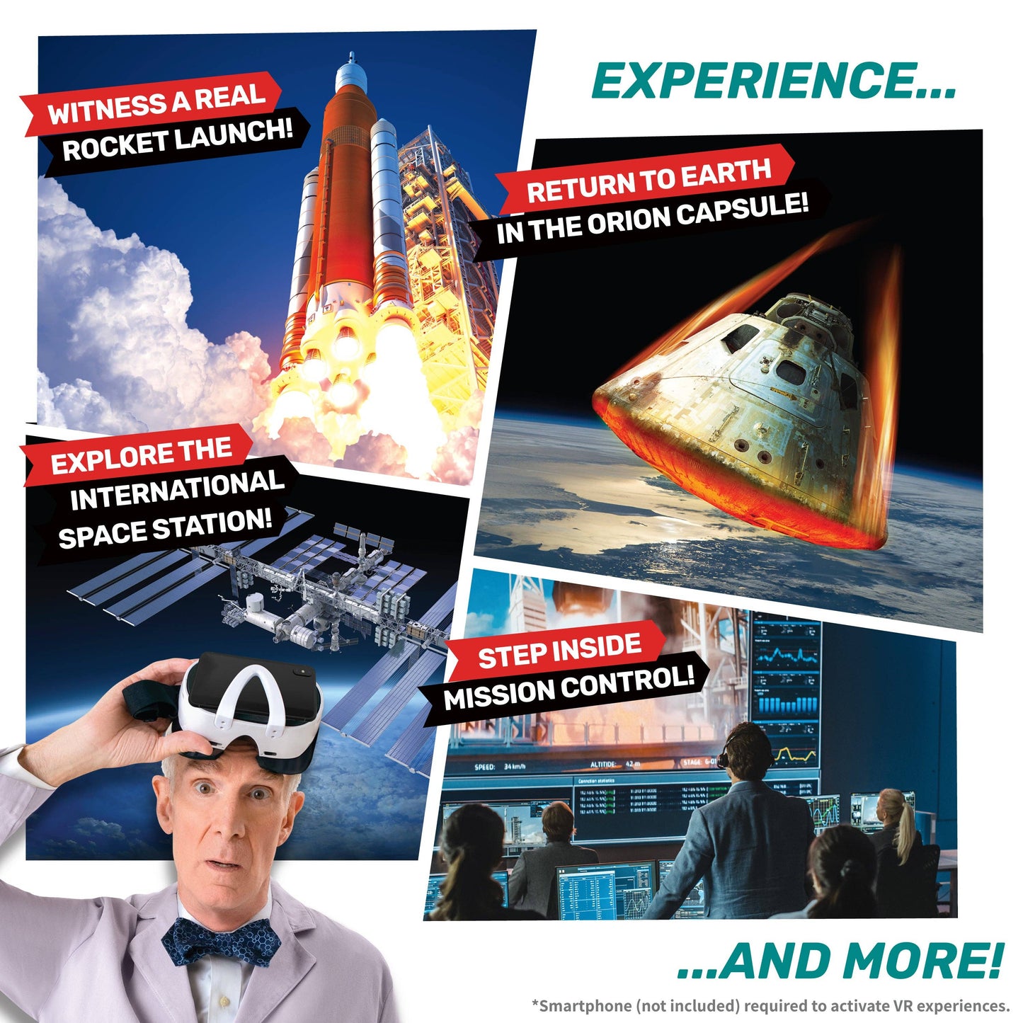 Bill Nye's Virtual Reality Rocket Science Kit - ROCKET LAB VR