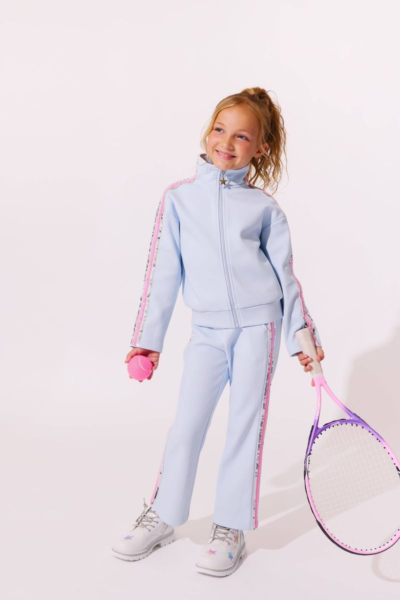 Rainbow Stripe Soft Scuba Tracksuit