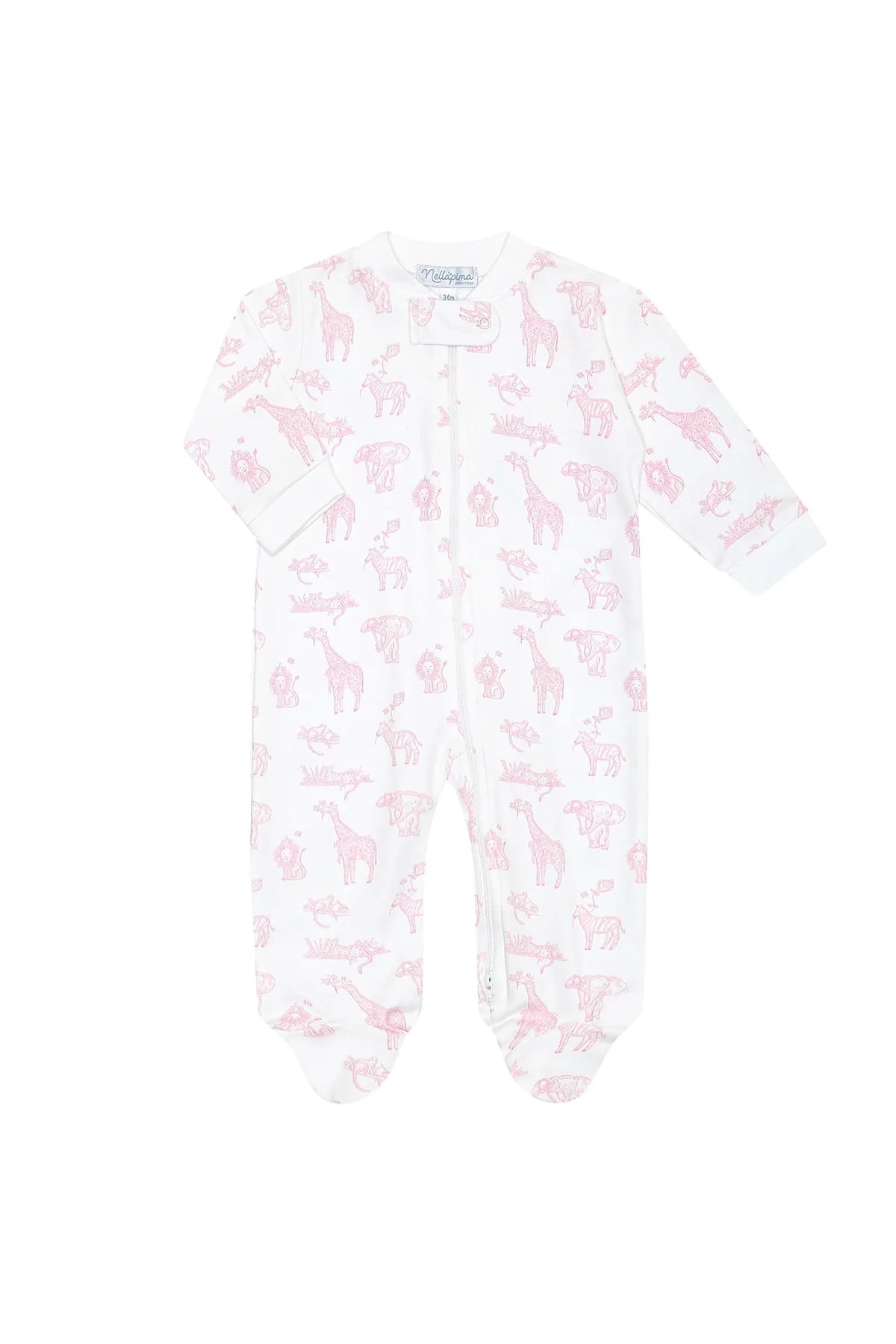 Safari Zipper Footie