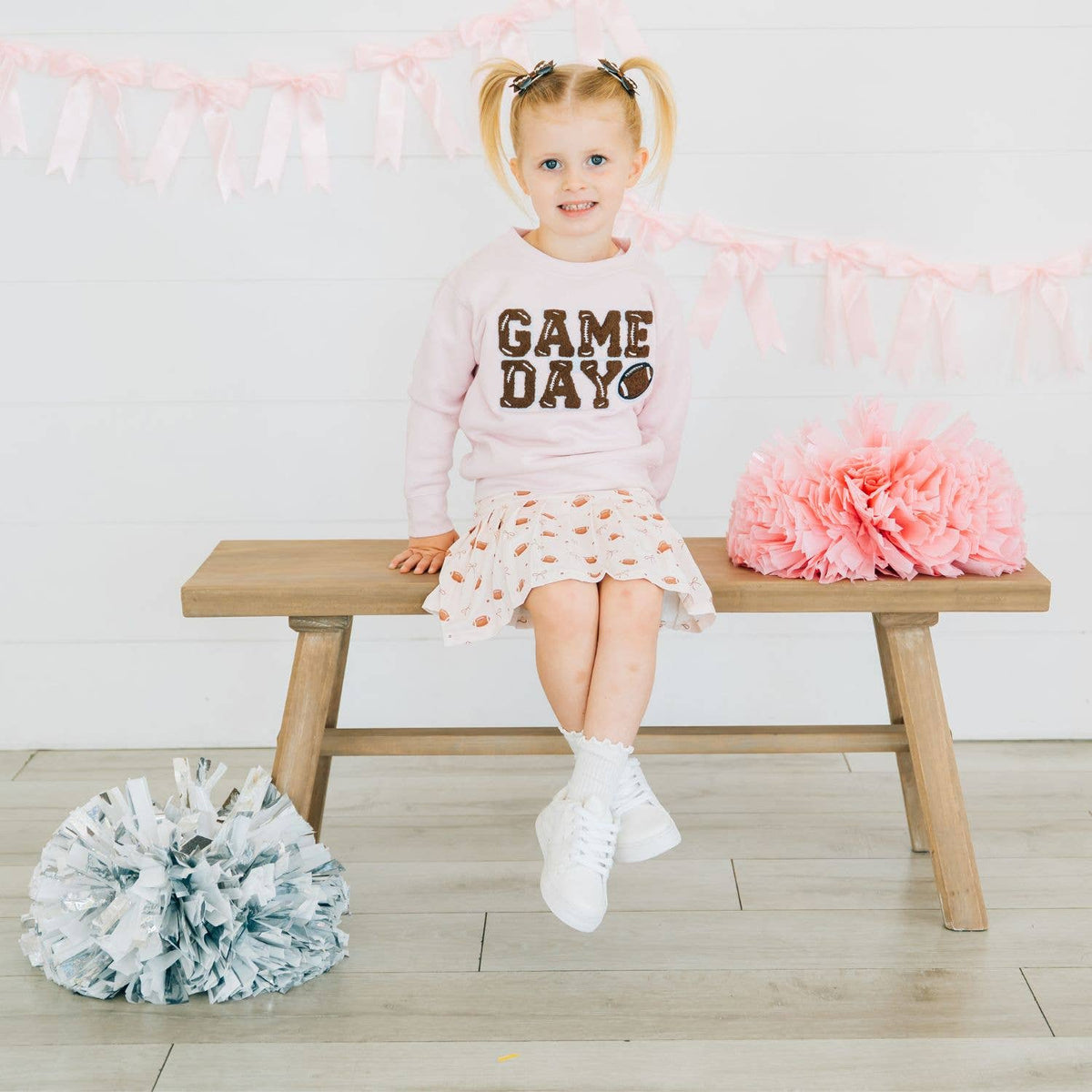 Game Day Athletic Skort - Kids Clothing - Football