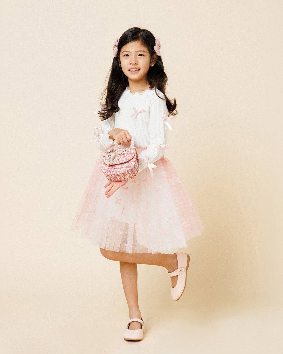 Bow Ribbon Tutu Dress