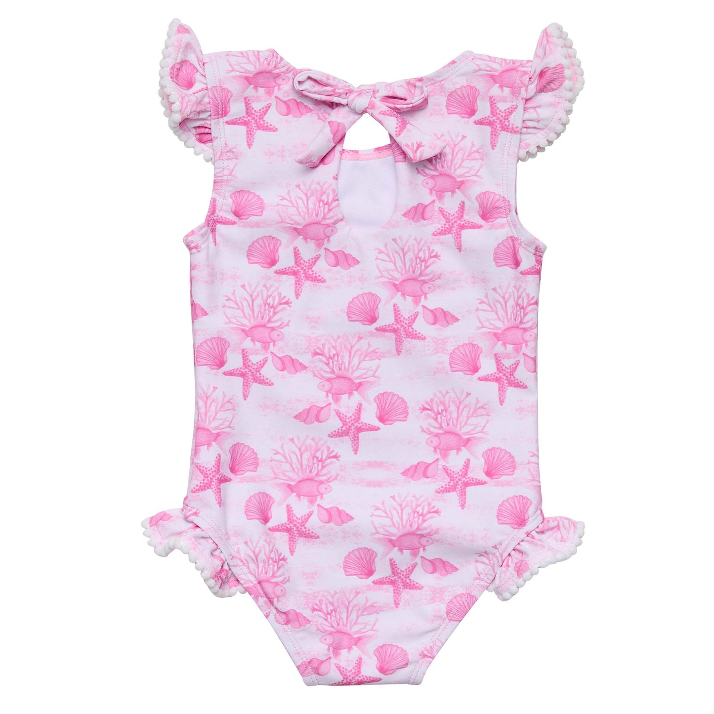 Pink Lagoon Frill Swimsuit