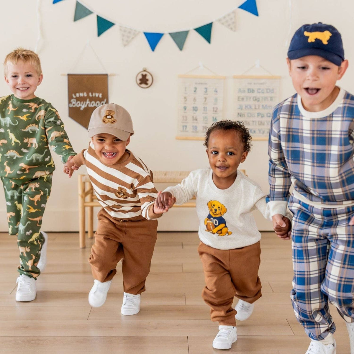 Brown Jogger - Boys Clothing - Fall/Winter