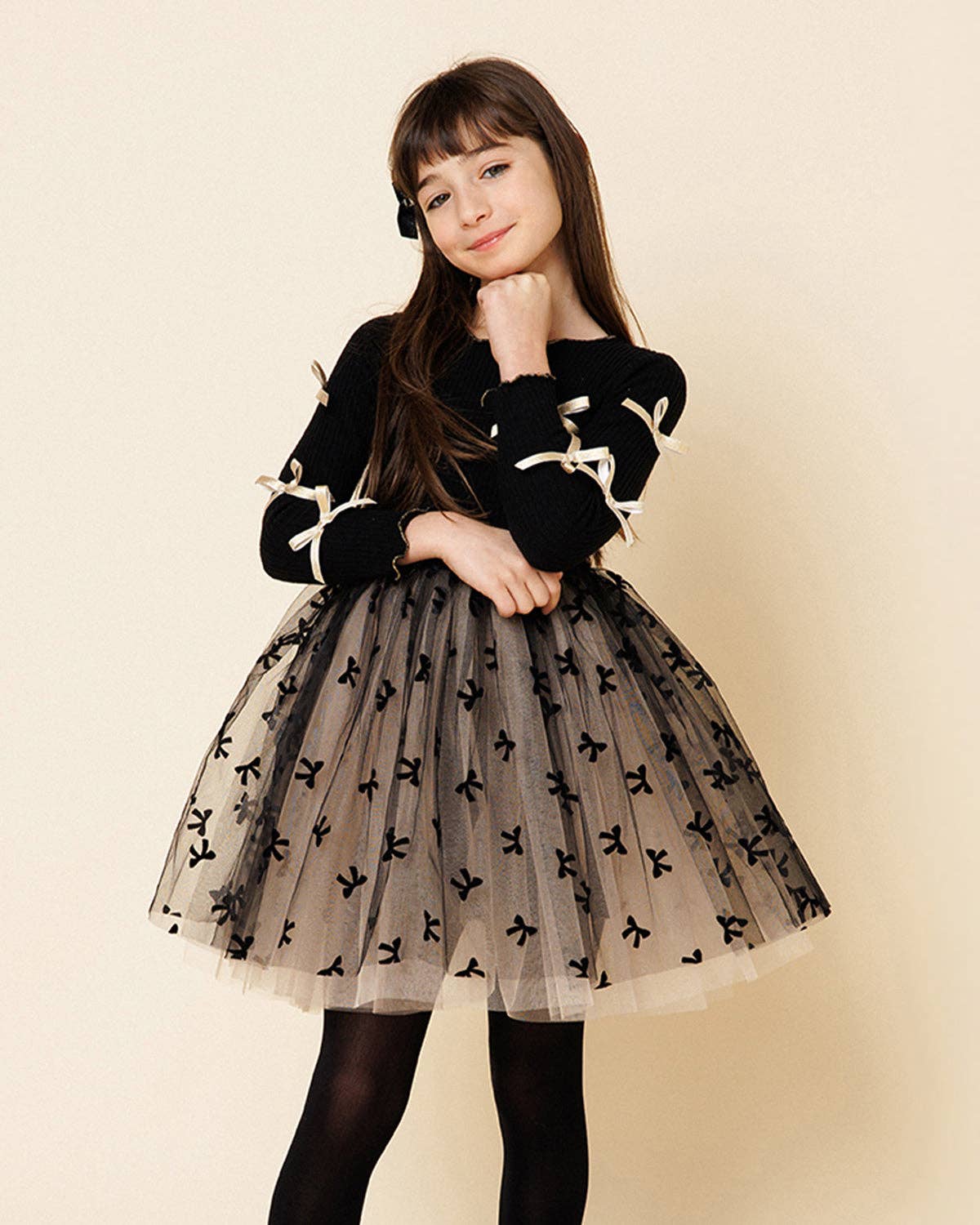Bow Ribbon Tutu Dress