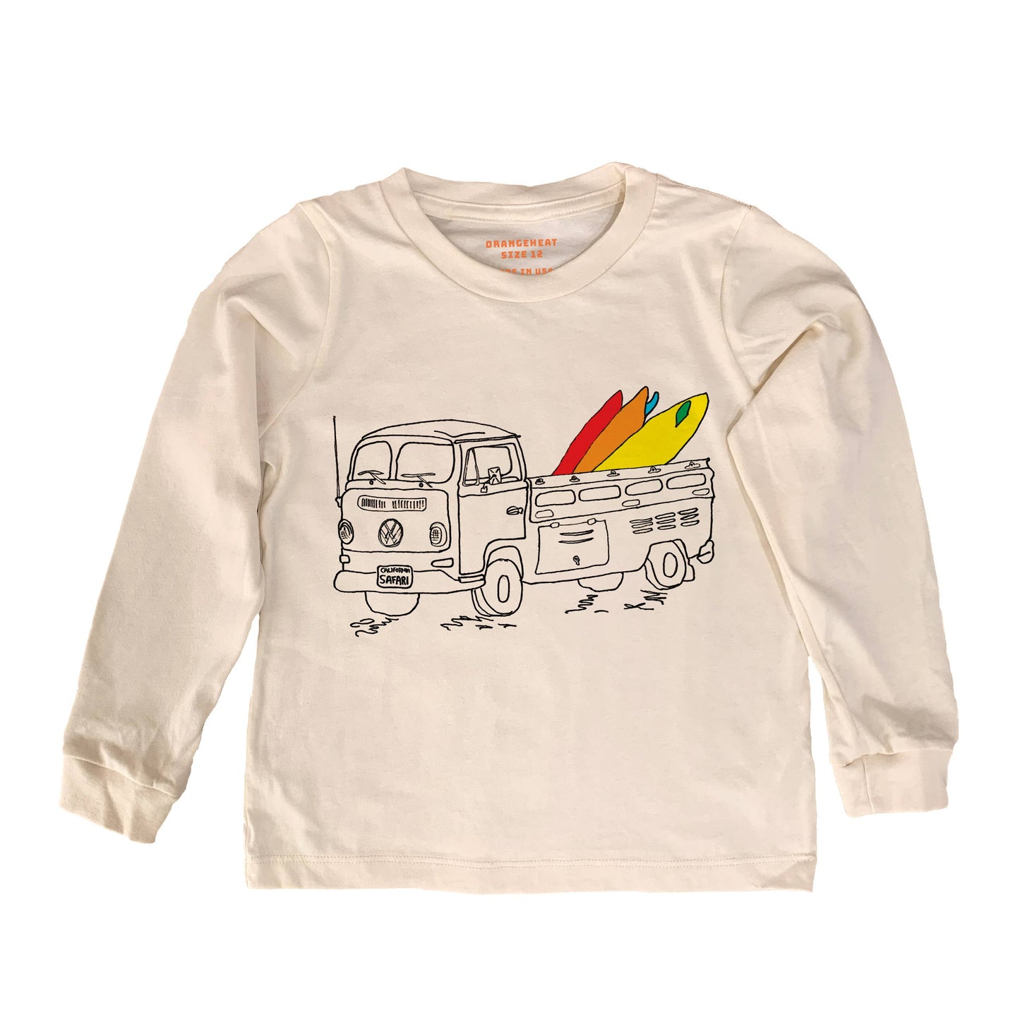Surf Safari - Kids Organic Tee/Long Sleeve