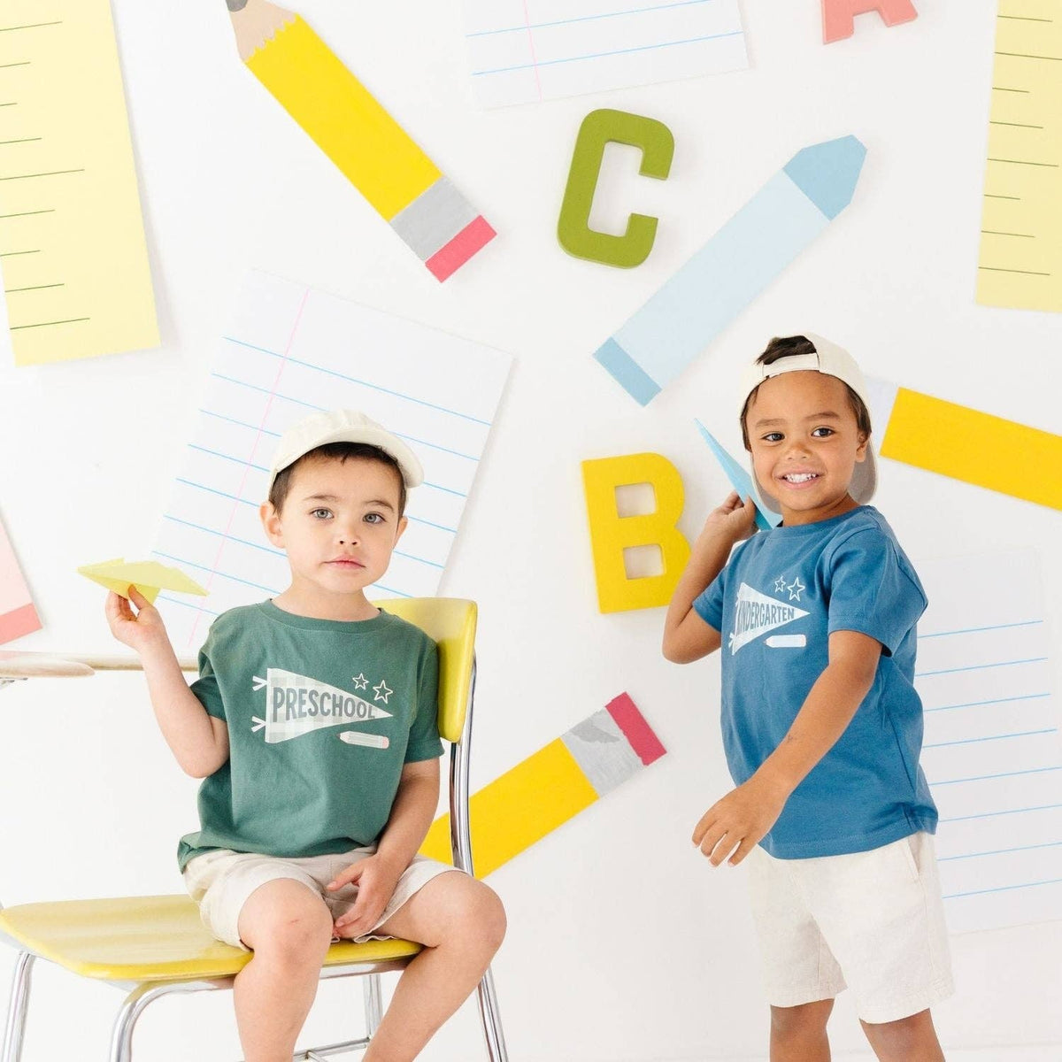 Preschool Pennant Short Sleeve T-Shirt - Boys Clothing