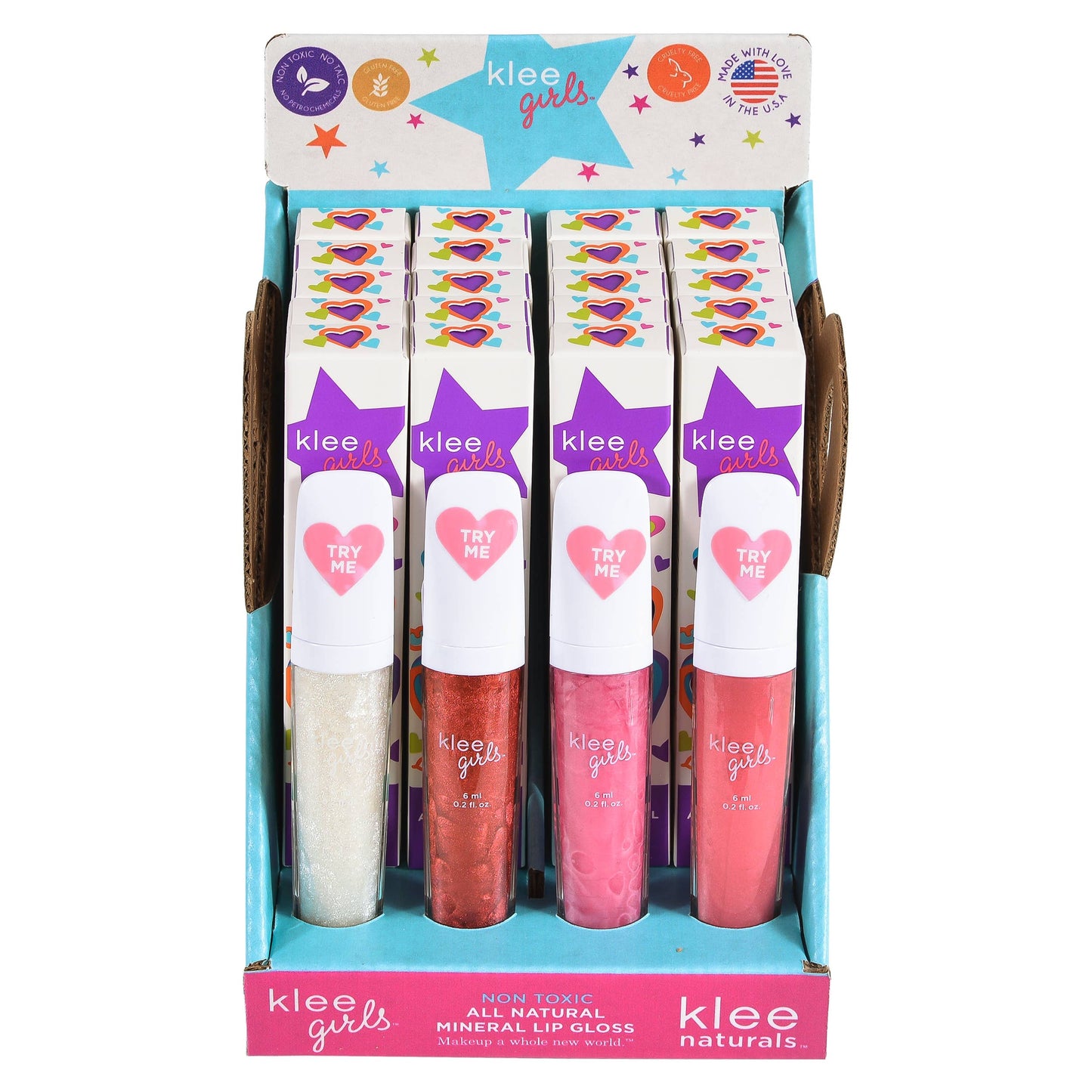 Tinted Lip Gloss 20-PC Display