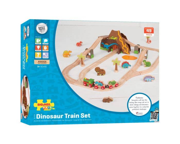 Dinosaur Railway Set