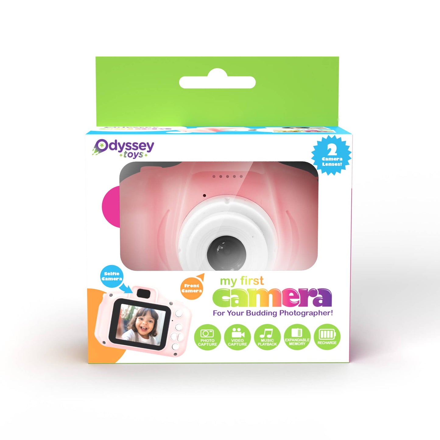 My First Camera for Kids - 2" Screen, High Def Pics + Video