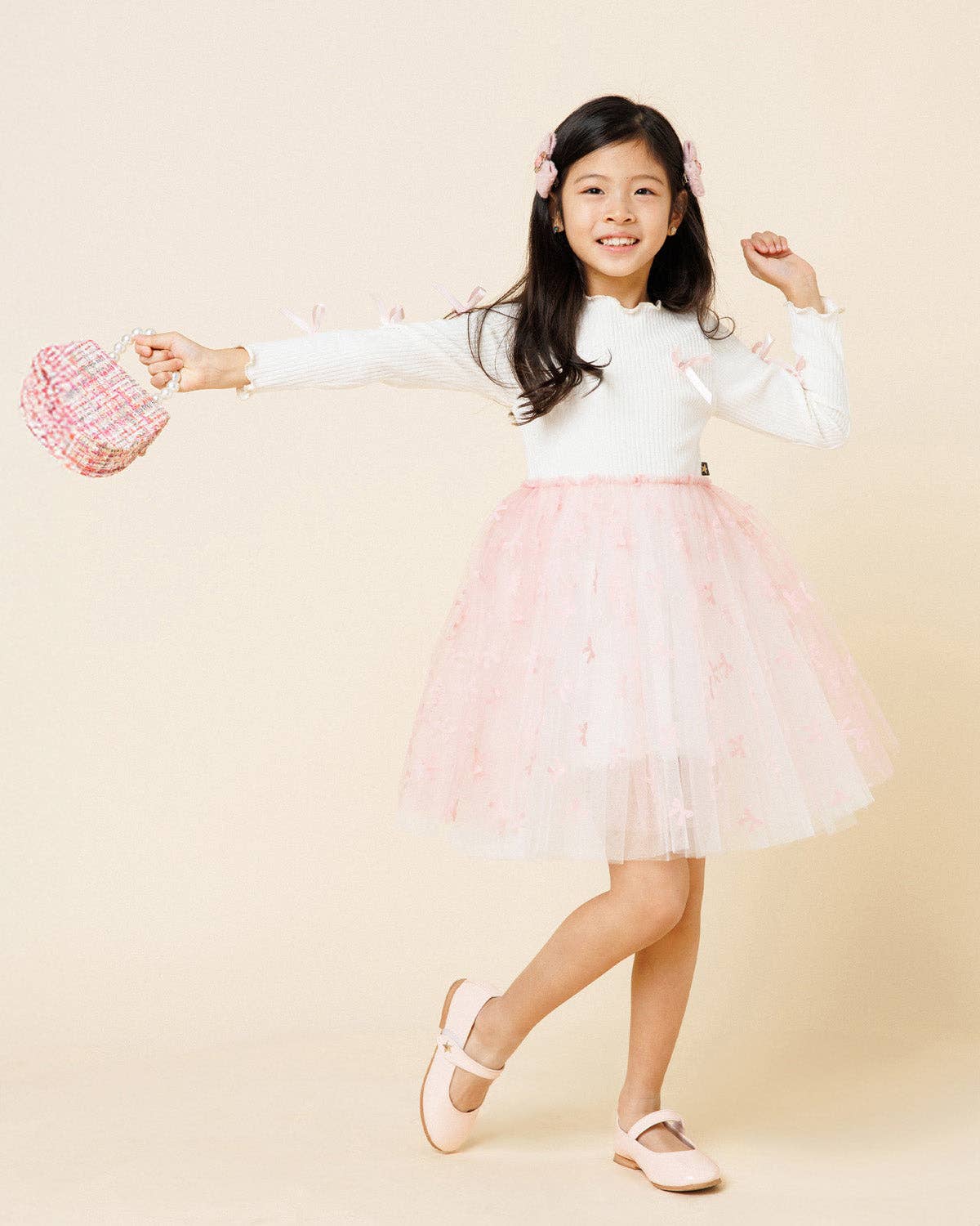 Bow Ribbon Tutu Dress