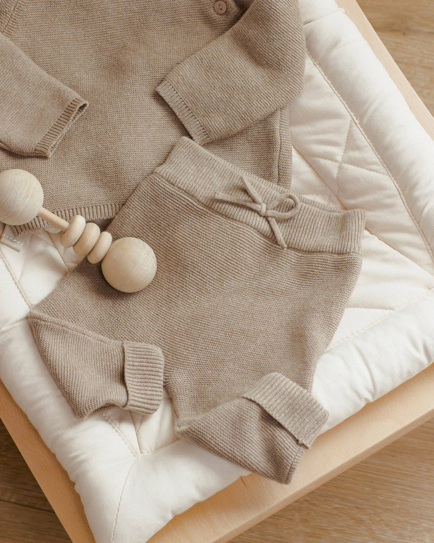 Knit sweater and pant set
