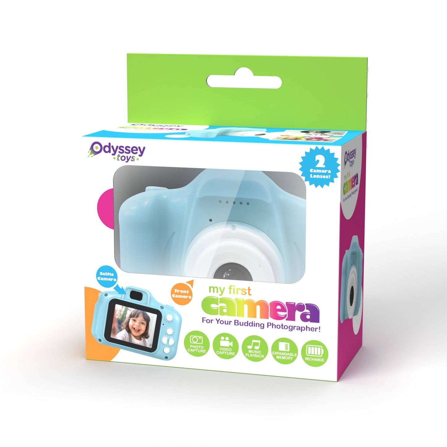 My First Camera for Kids - 2" Screen, High Def Pics + Video