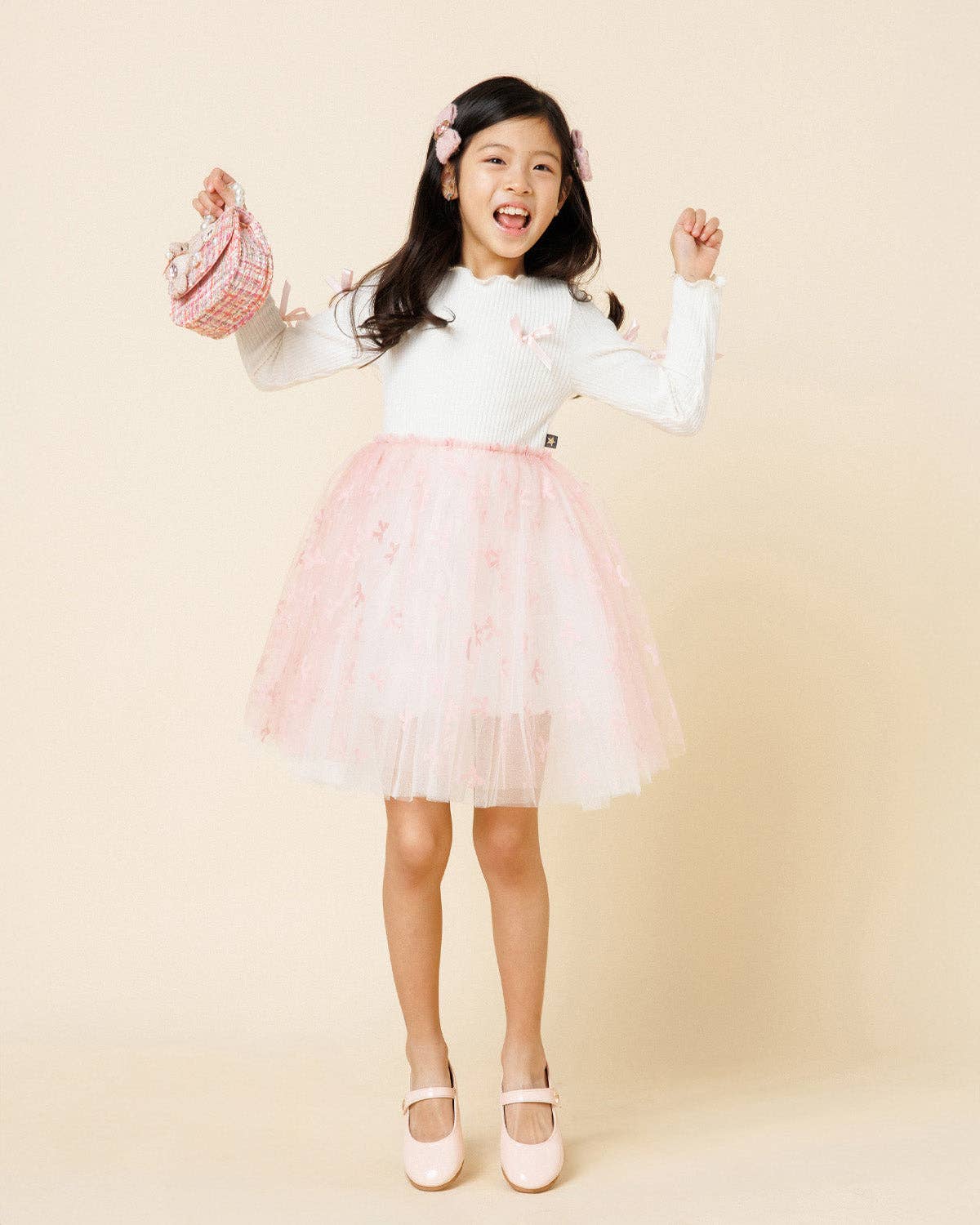 Bow Ribbon Tutu Dress