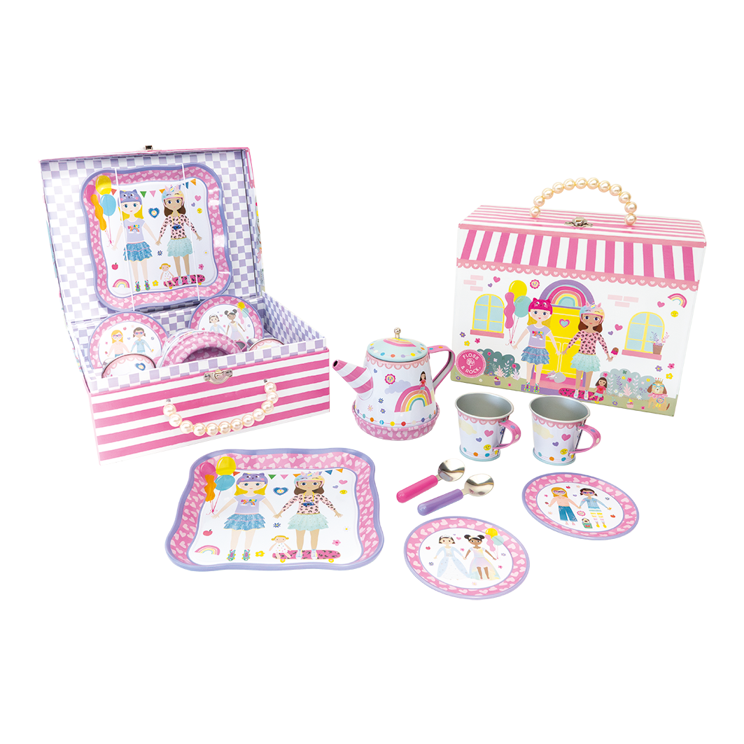 9 Piece Musical Tea Set - Best Friends