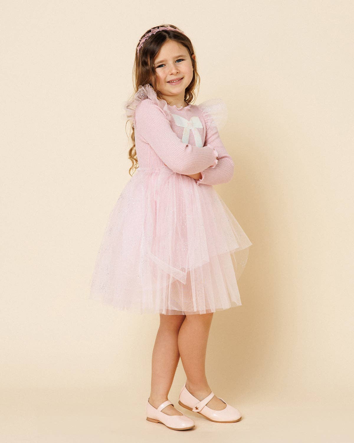 Jewel Bow Tutu Dress