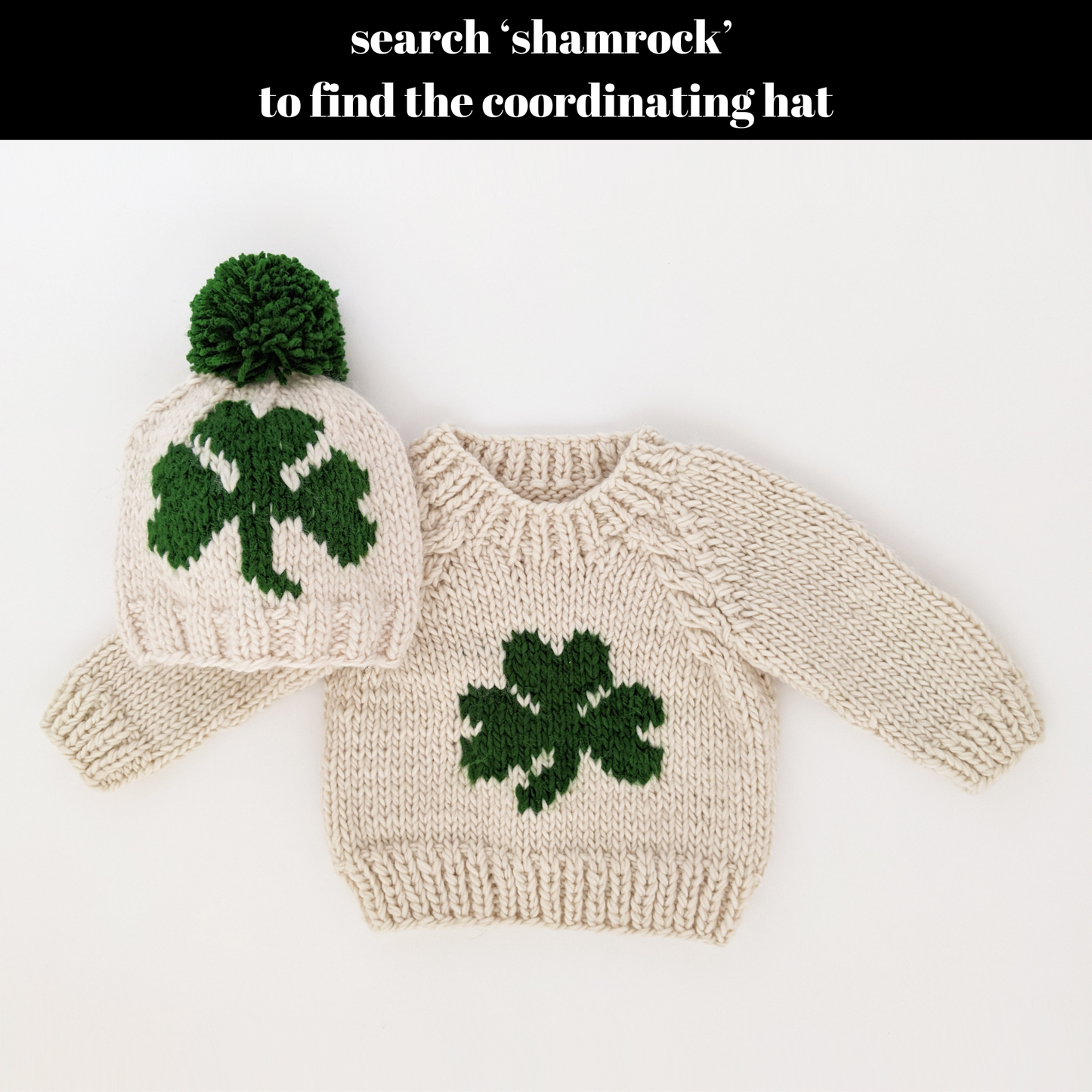 Shamrock Crew Neck Sweater Baby & Toddler