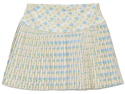 Yellow Floral Skort (Youth X-Small)