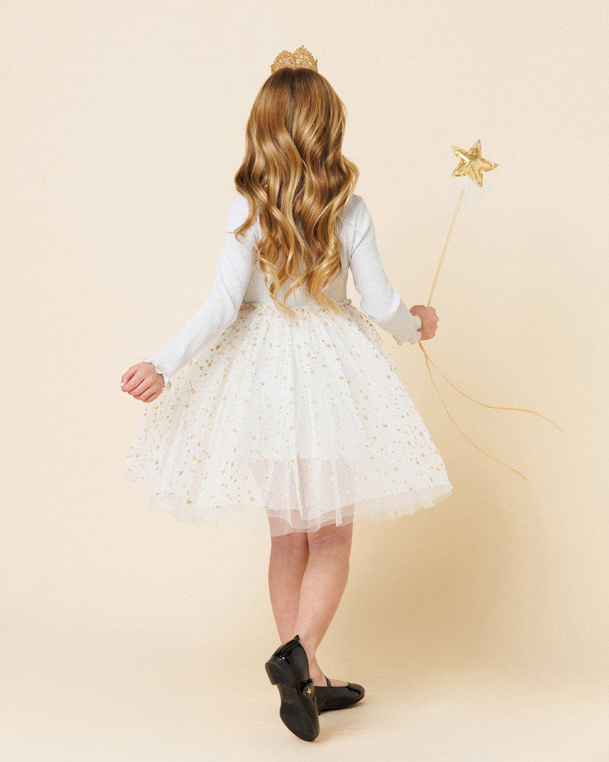 Glitter Three Star Tutu Dress
