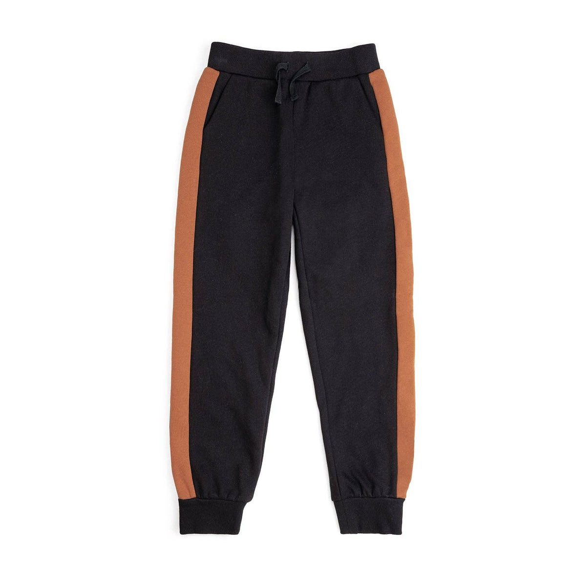 Black and Orange Striped Jogger - Boys Clothing