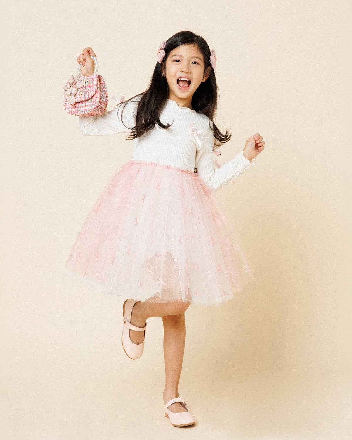 Bow Ribbon Tutu Dress