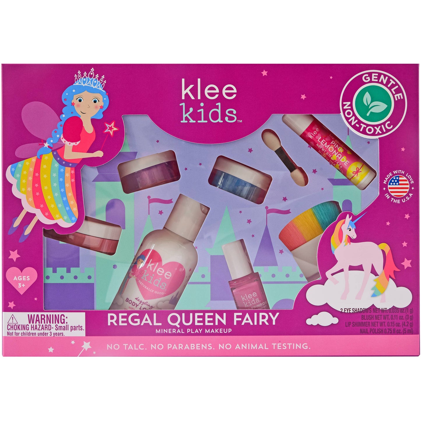 NEW!! Candy Cloud Fairy - Klee Kids Deluxe Play Makeup Kit