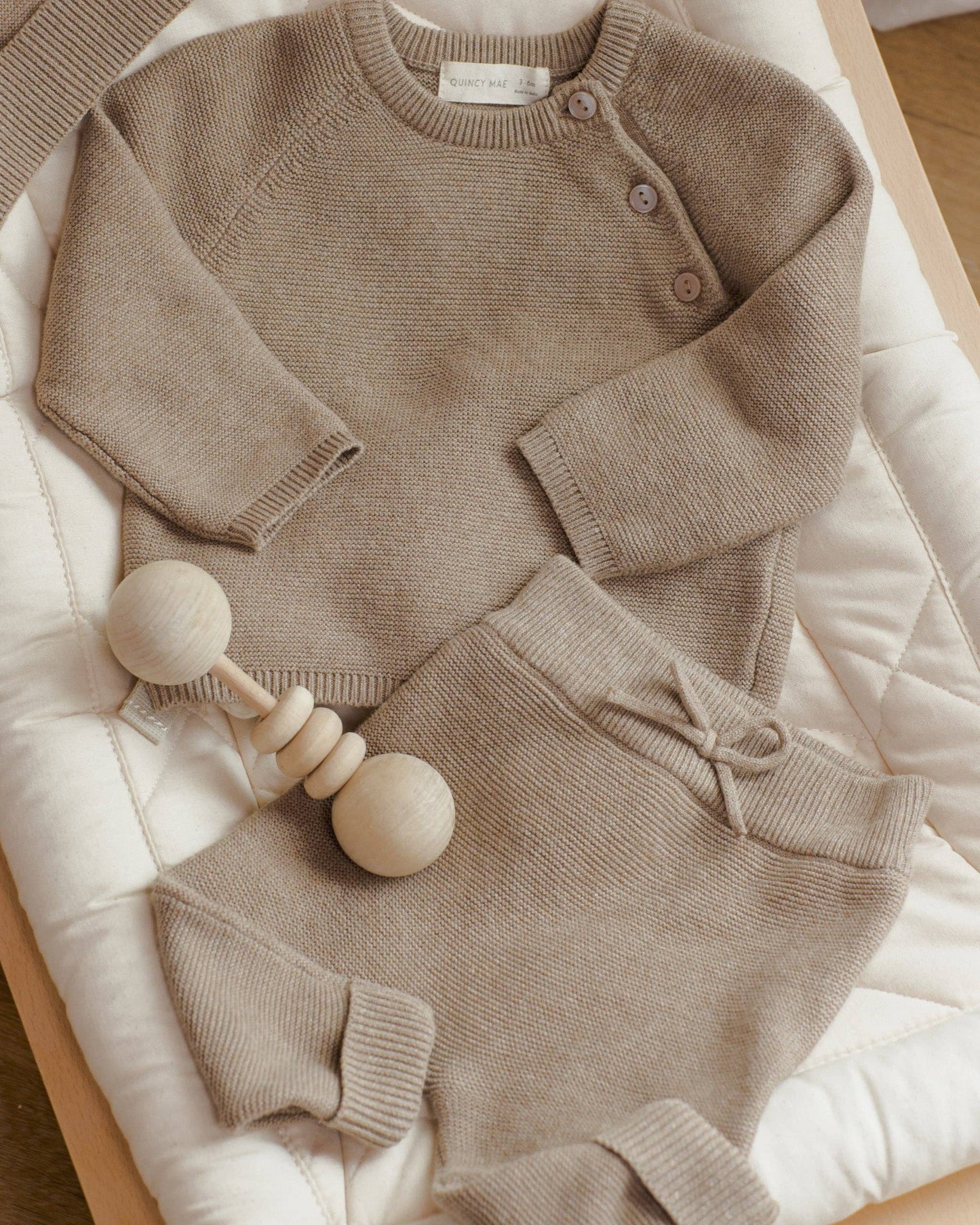Knit sweater and pant set