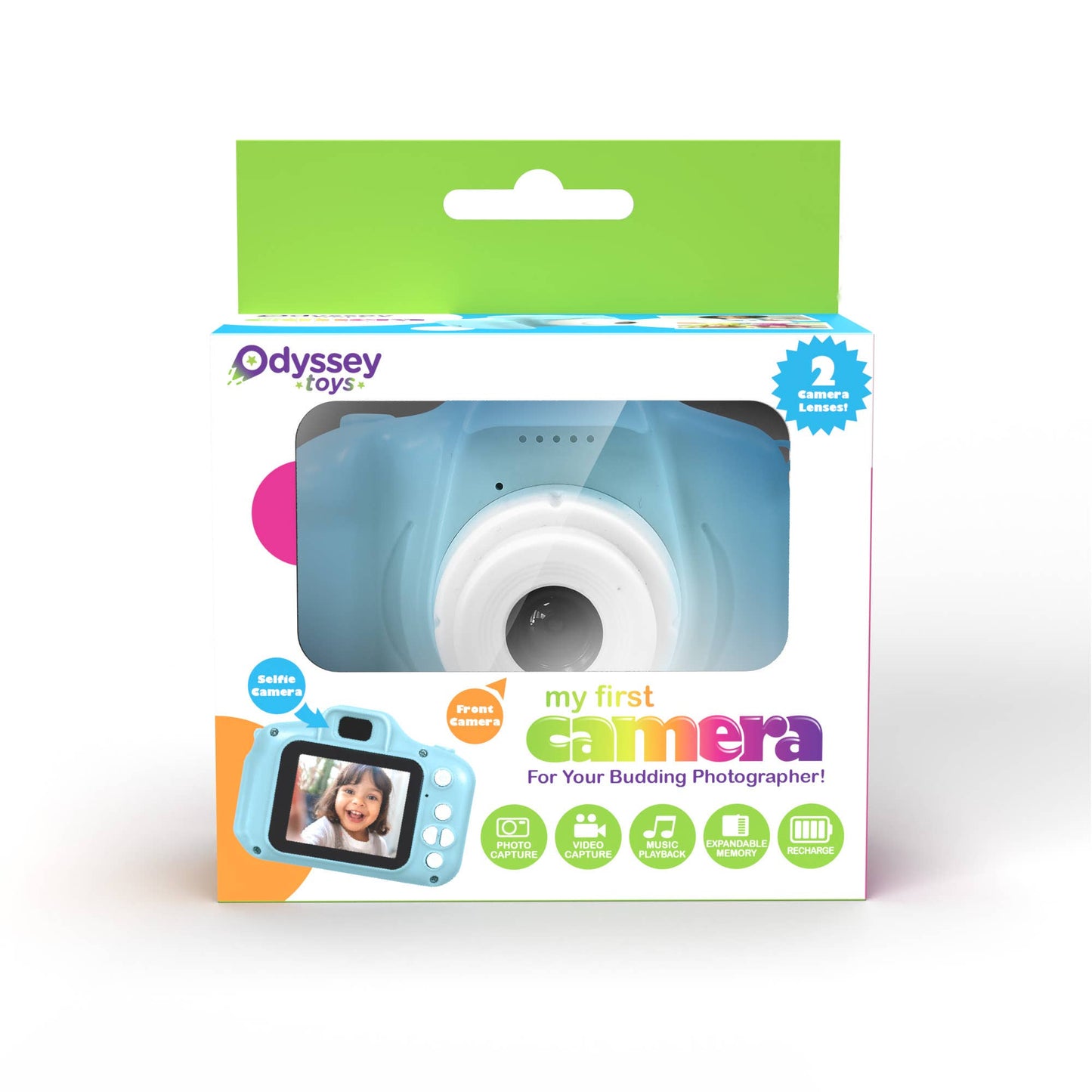 My First Camera for Kids - 2" Screen, High Def Pics + Video