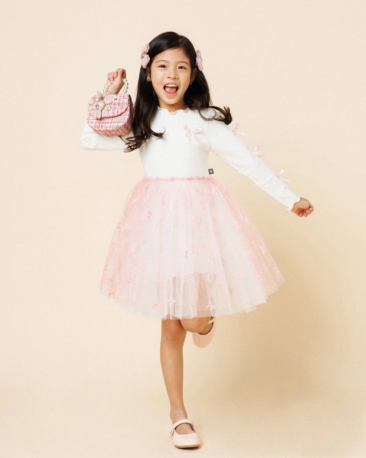 Bow Ribbon Tutu Dress