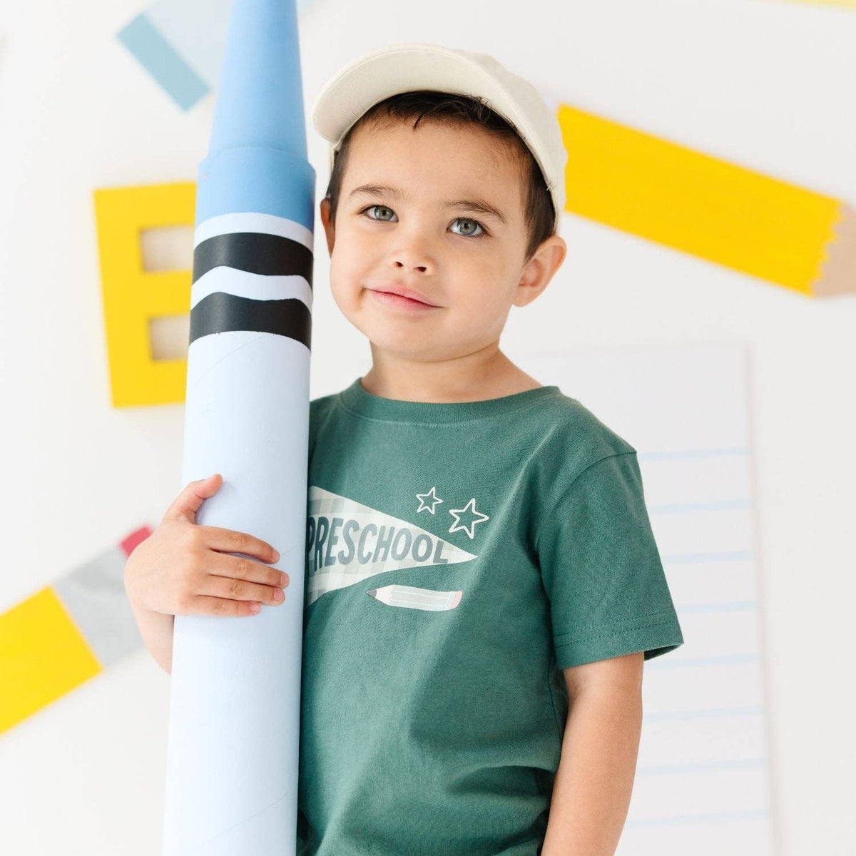 Preschool Pennant Short Sleeve T-Shirt - Boys Clothing