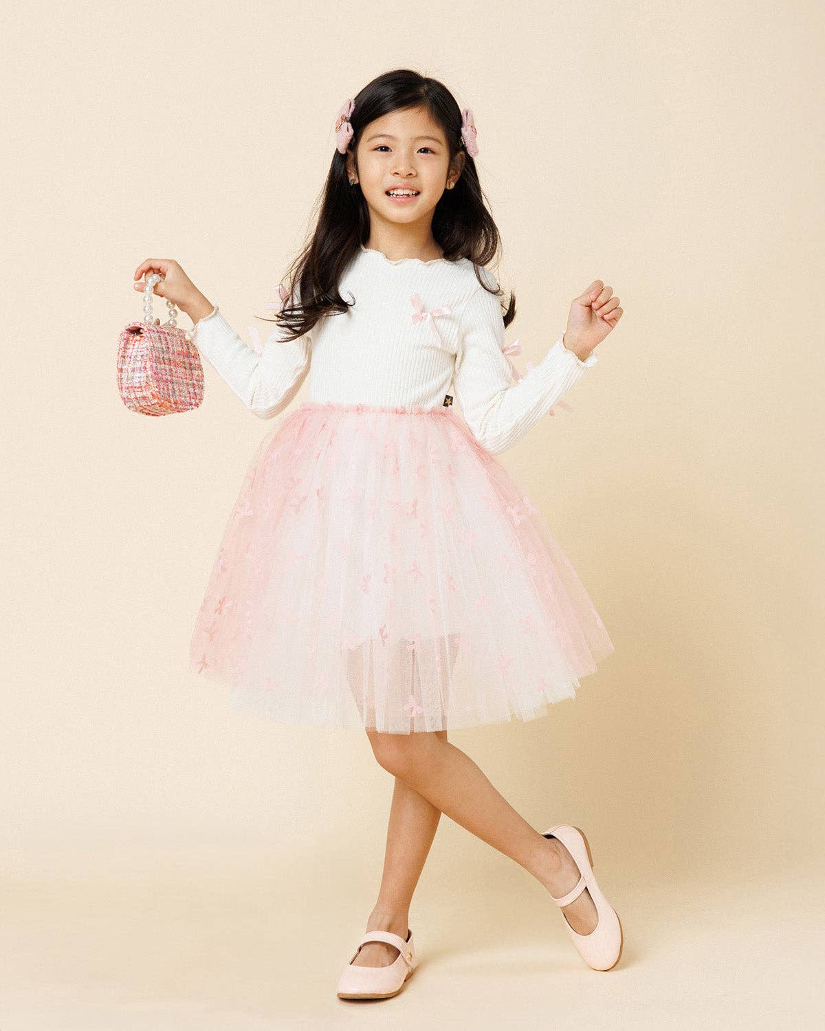 Bow Ribbon Tutu Dress