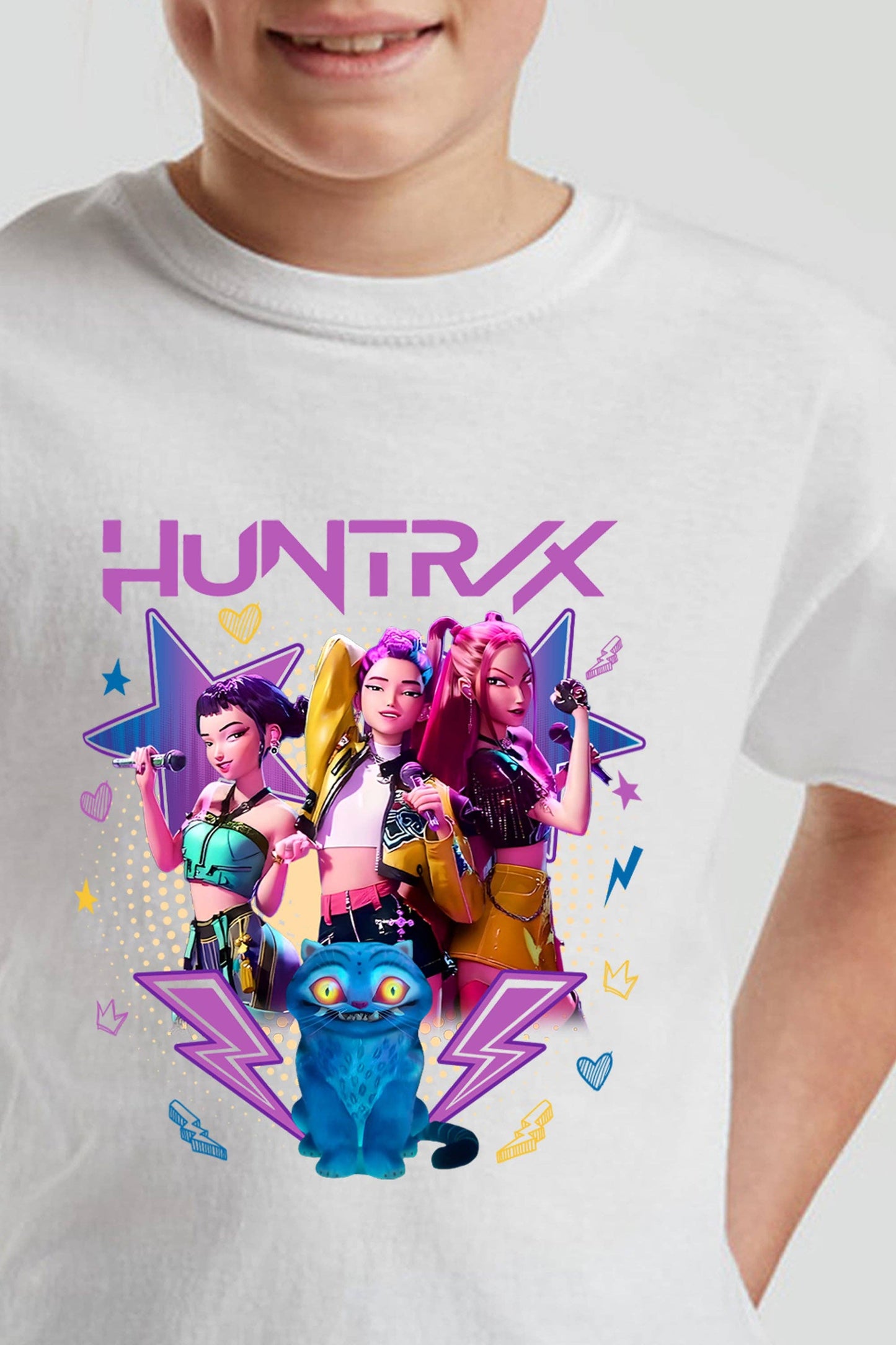 K Pop Huntrix Printed T-Shirt