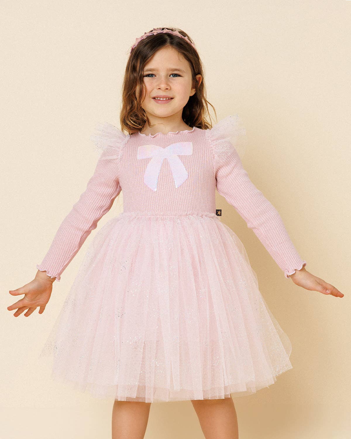 Jewel Bow Tutu Dress