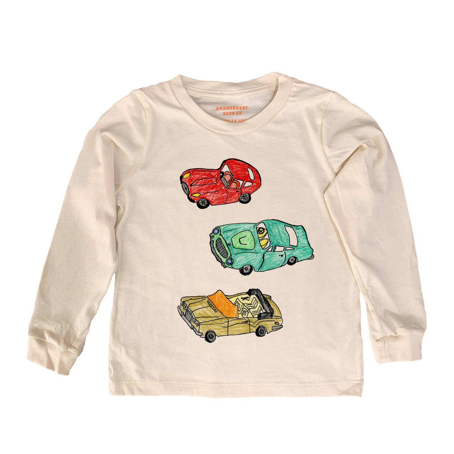 3 Cars - Kids Organic Tee/Long Sleeve