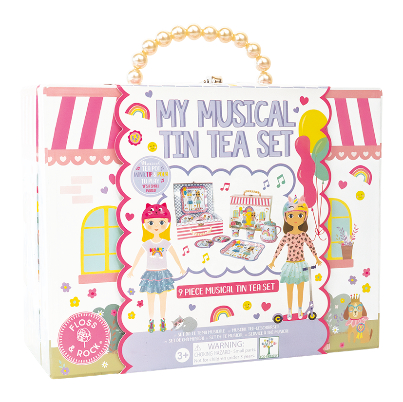 9 Piece Musical Tea Set - Best Friends