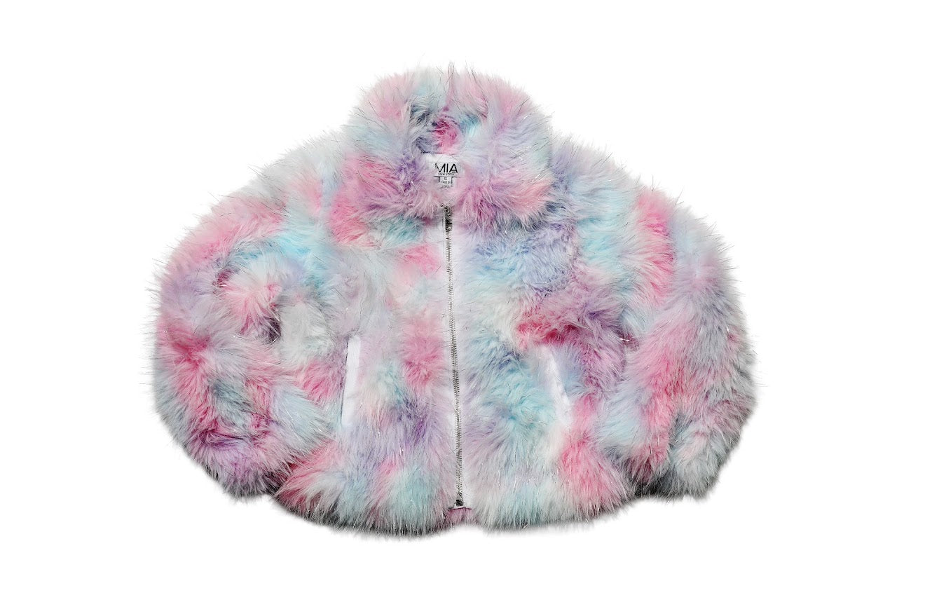 Pastel Faux Fur