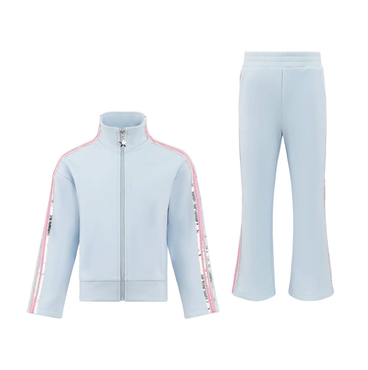 Rainbow Stripe Soft Scuba Tracksuit