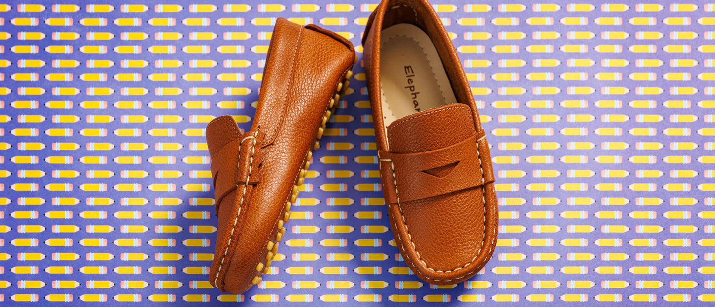 Club Loafers Natural Brown