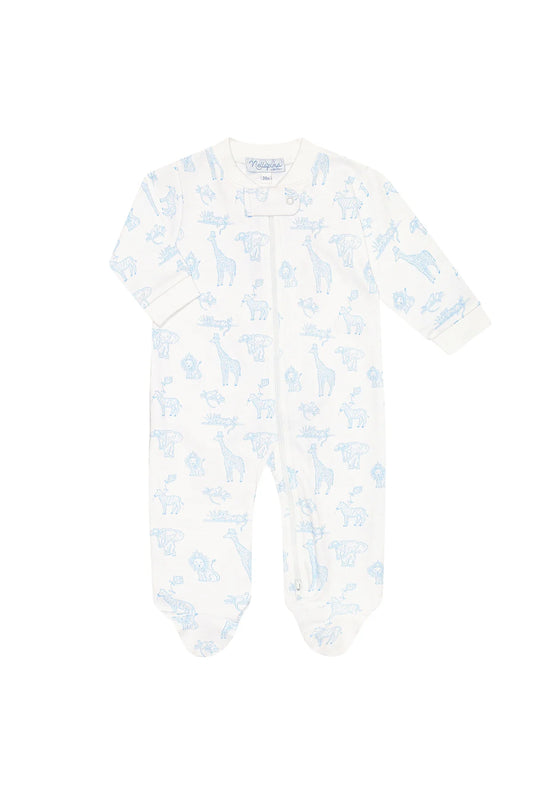Safari Zipper Footie