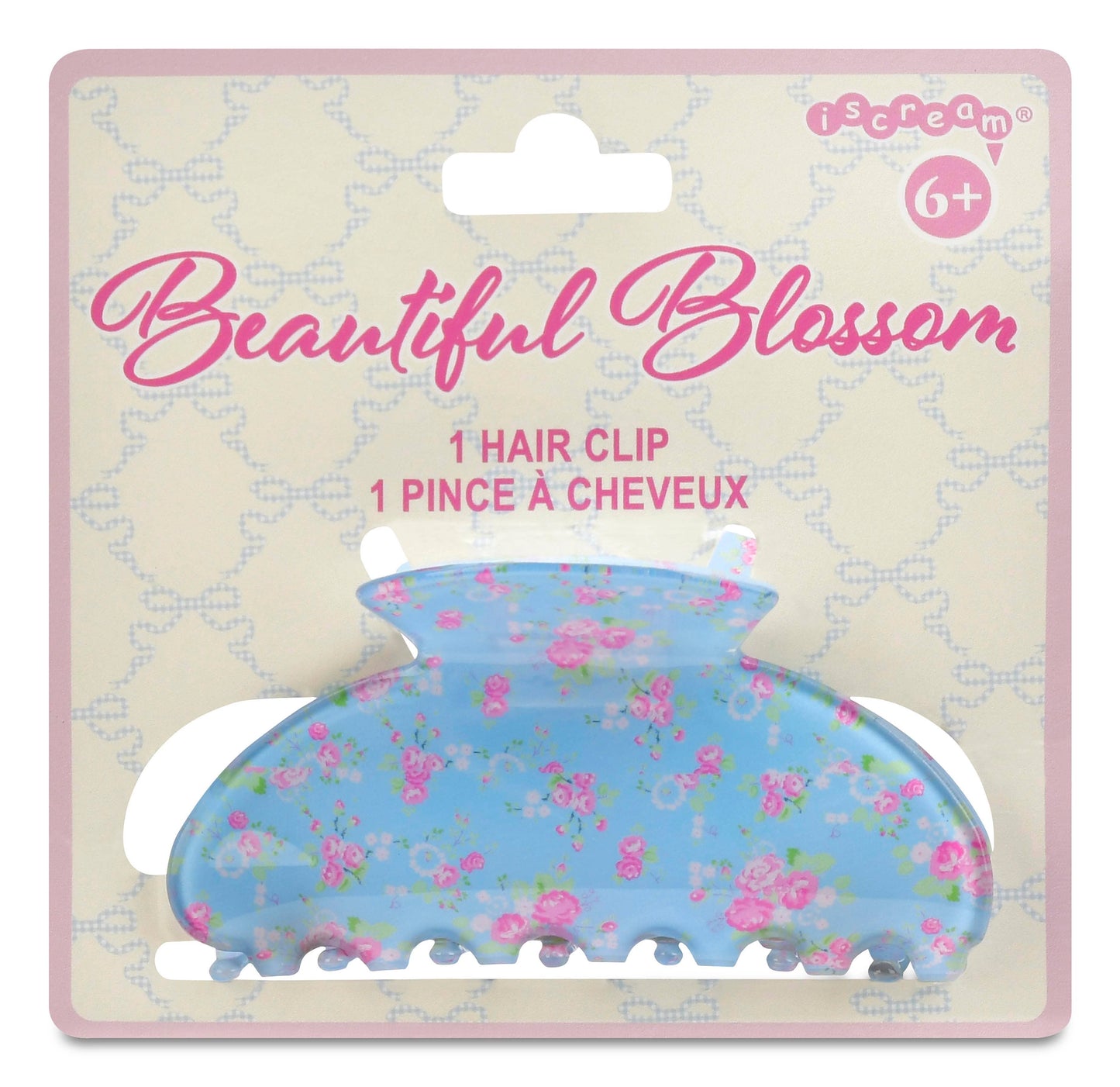 Beautiful Blossom Blue Hair Clip
