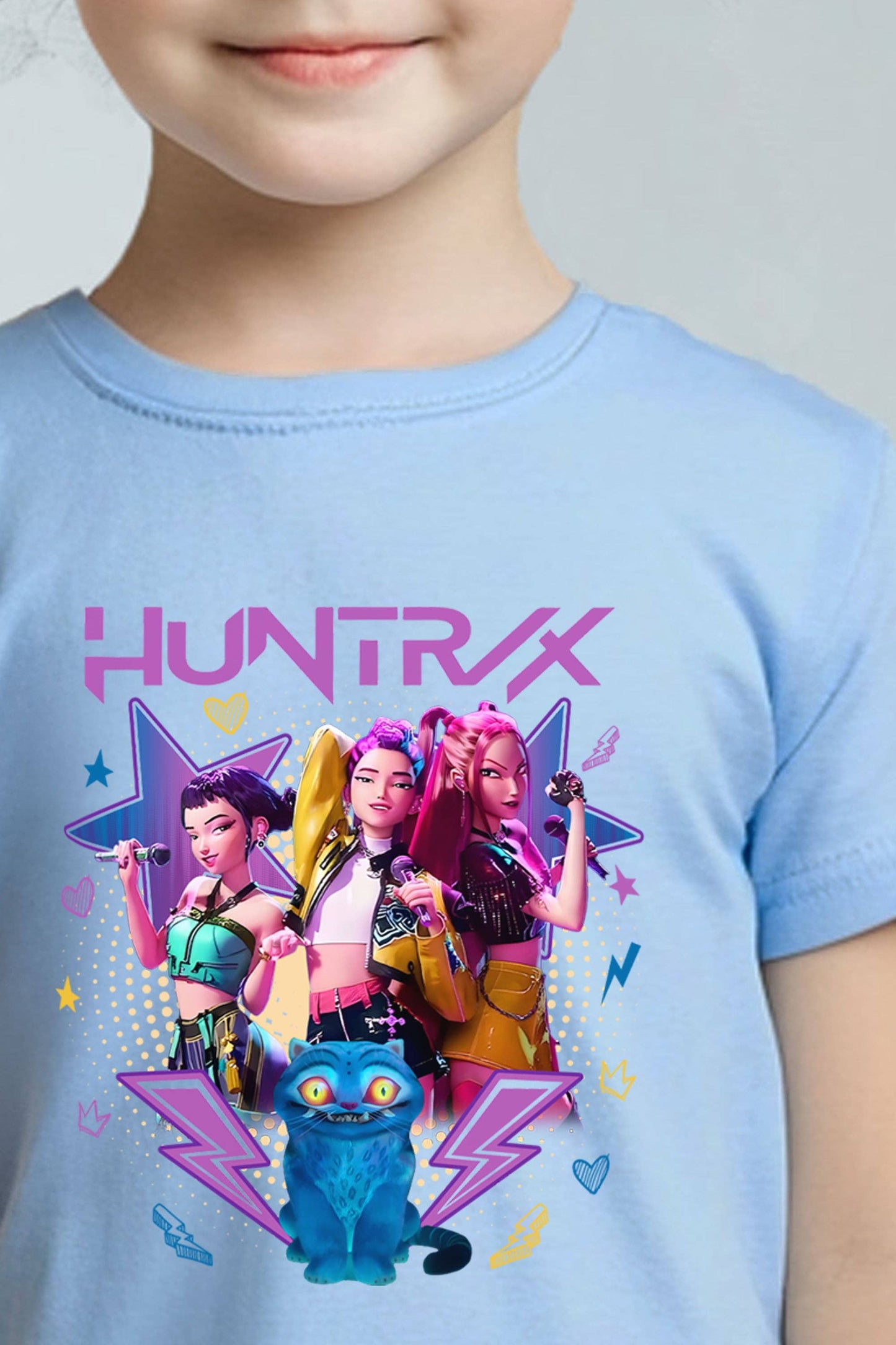 K Pop Huntrix Printed T-Shirt
