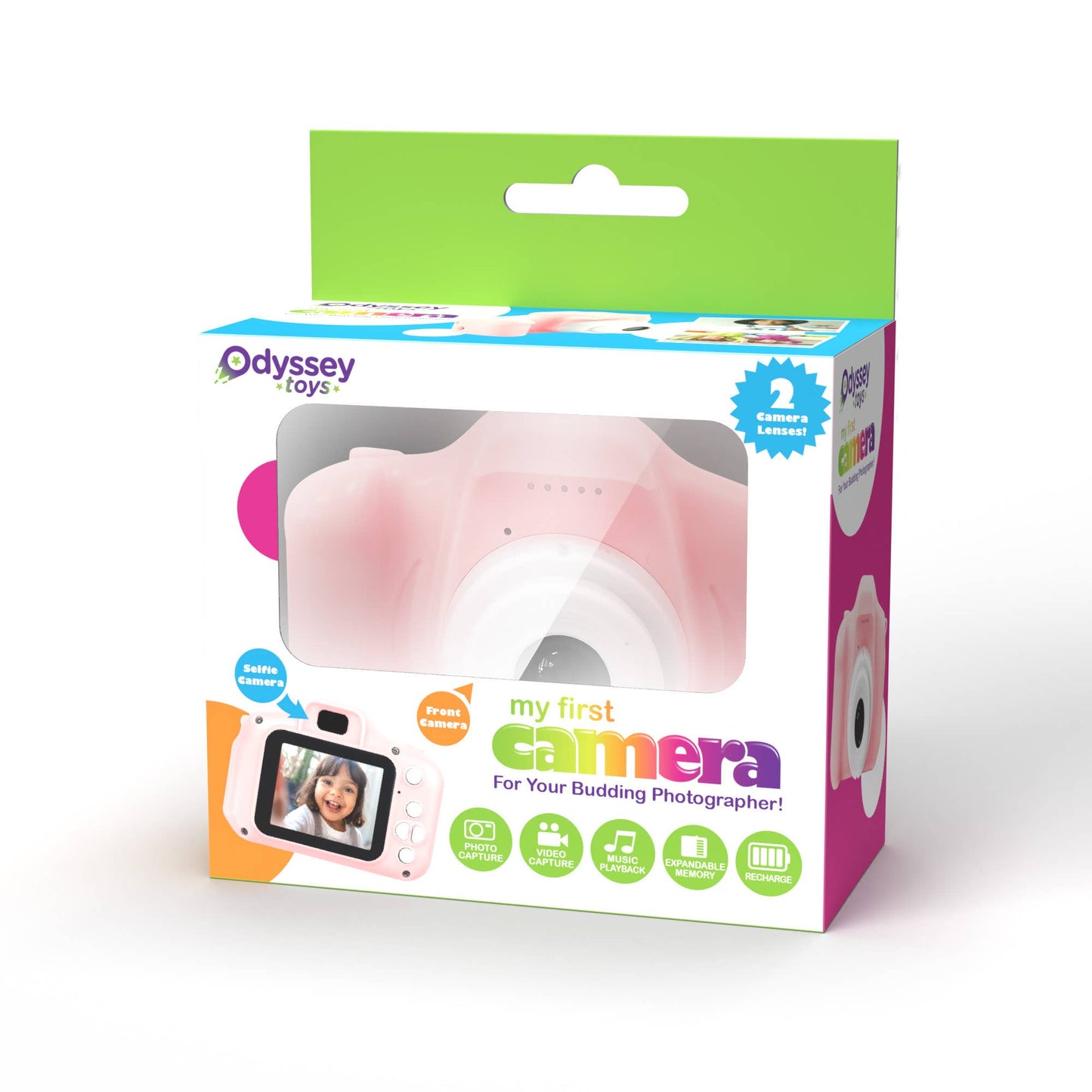 My First Camera for Kids - 2" Screen, High Def Pics + Video