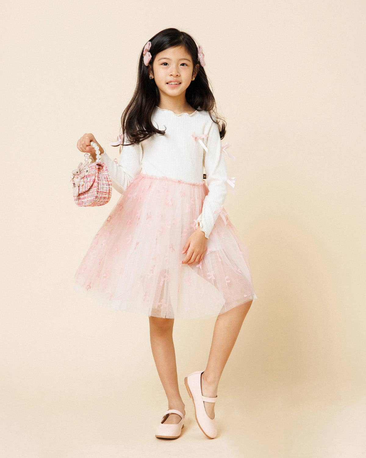 Bow Ribbon Tutu Dress