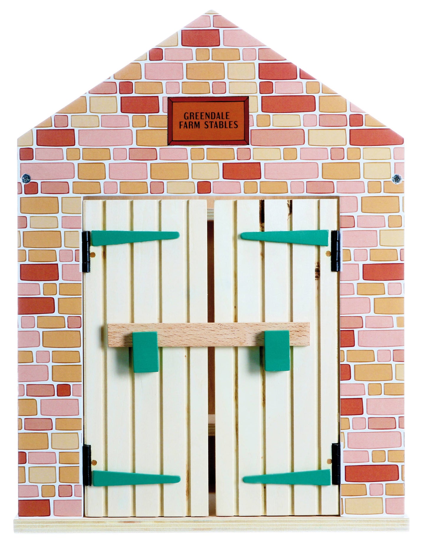 Wooden Stables Playset