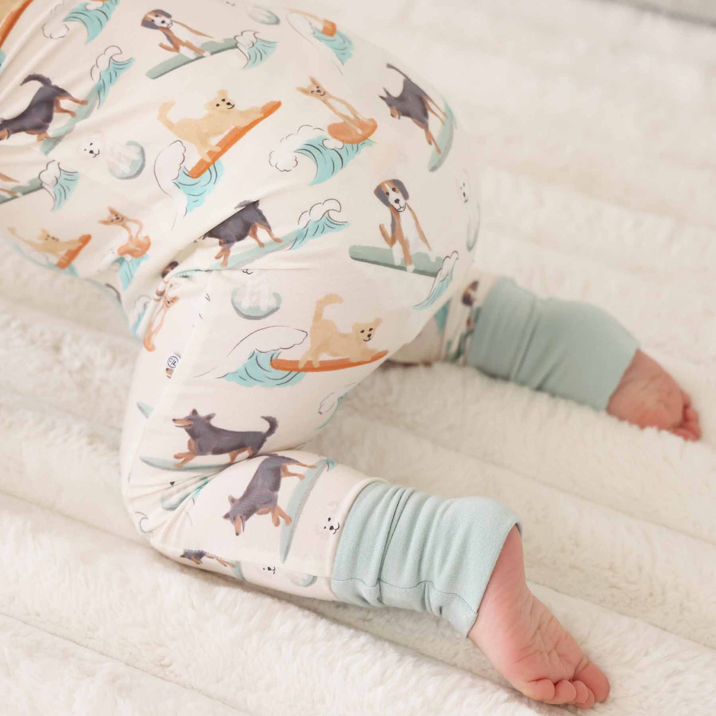 Paddle Pups Convertible Zip Romper