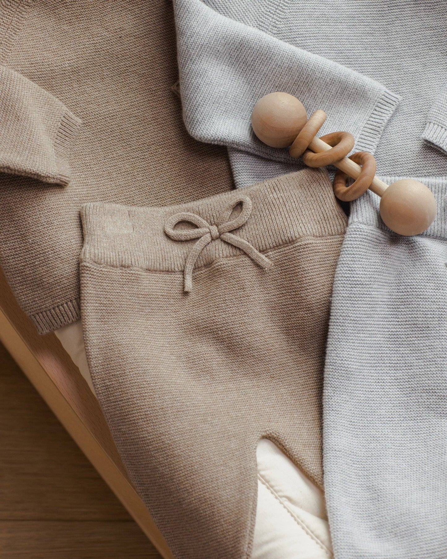 Knit sweater and pant set