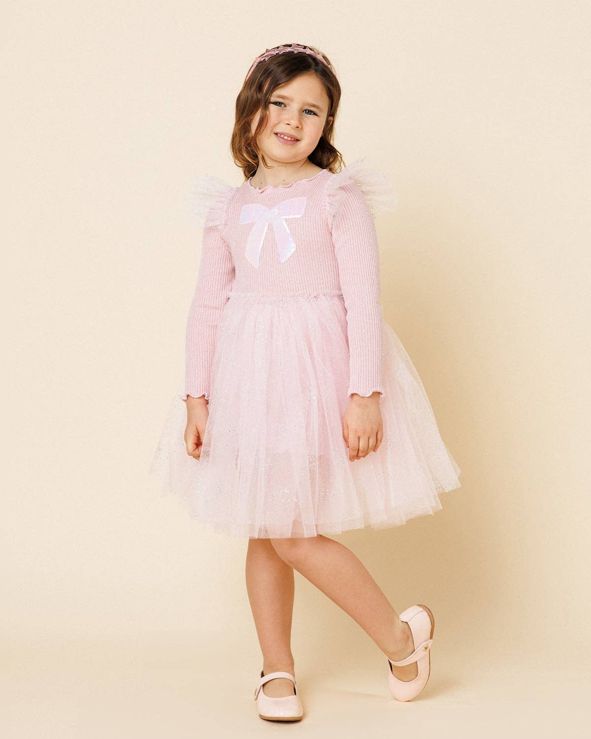 Jewel Bow Tutu Dress