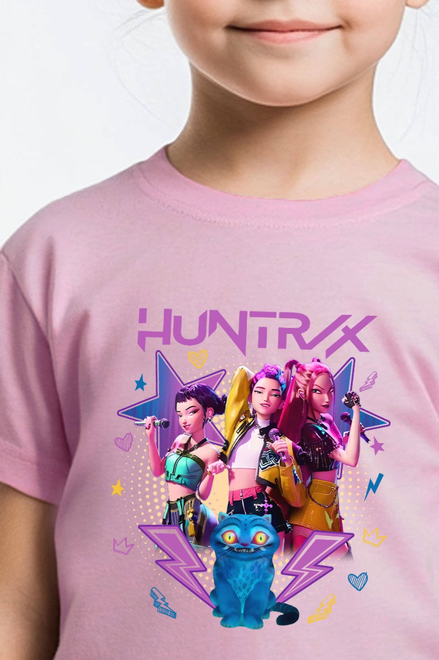 K Pop Huntrix Printed T-Shirt