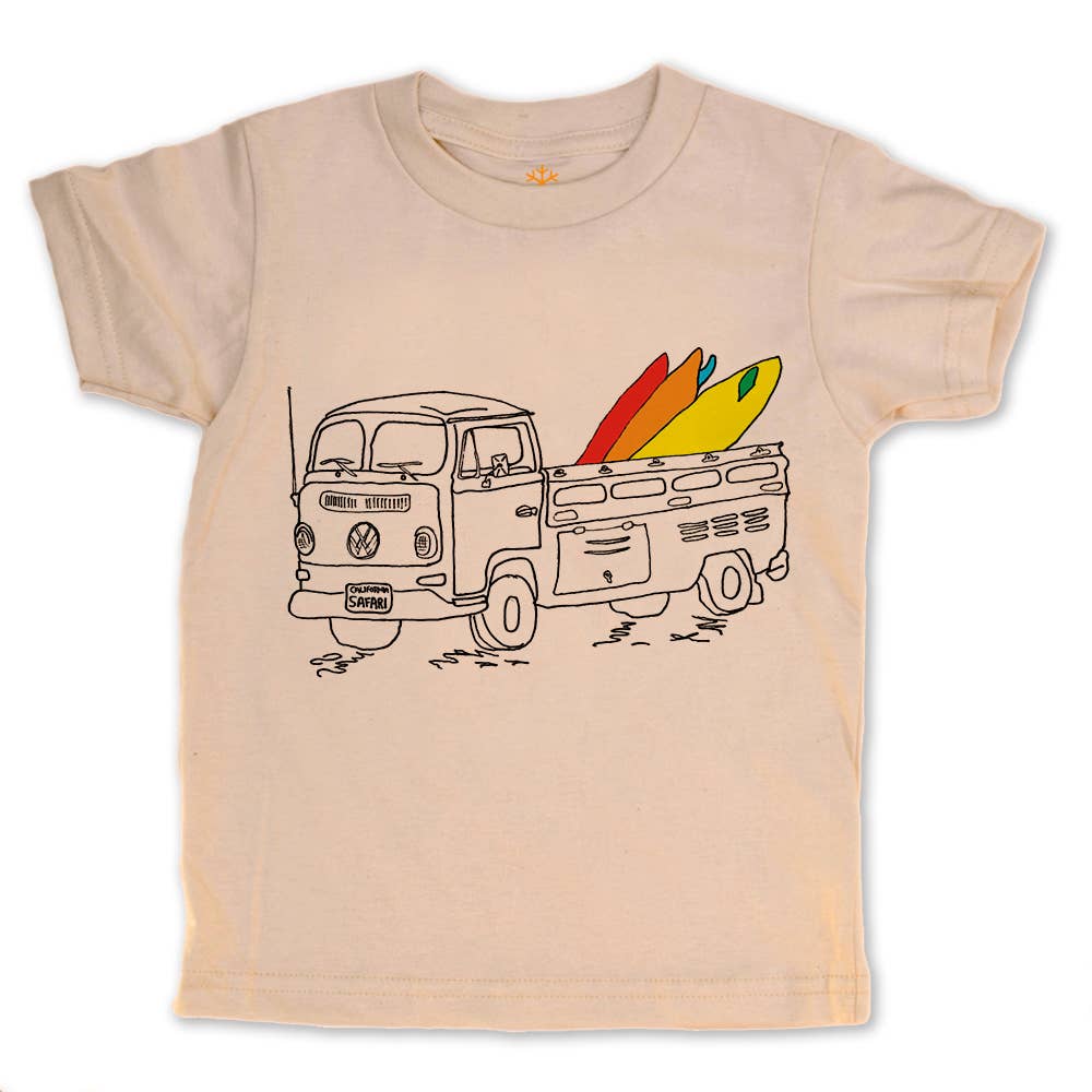 Surf Safari - Kids Organic Tee/Long Sleeve