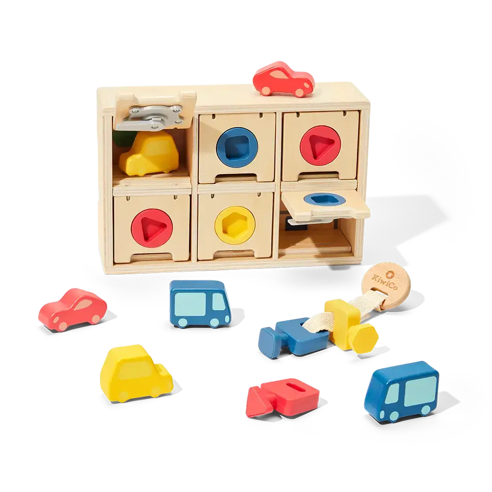 Car-Go Puzzle Box Matching Shape Toy for Kids